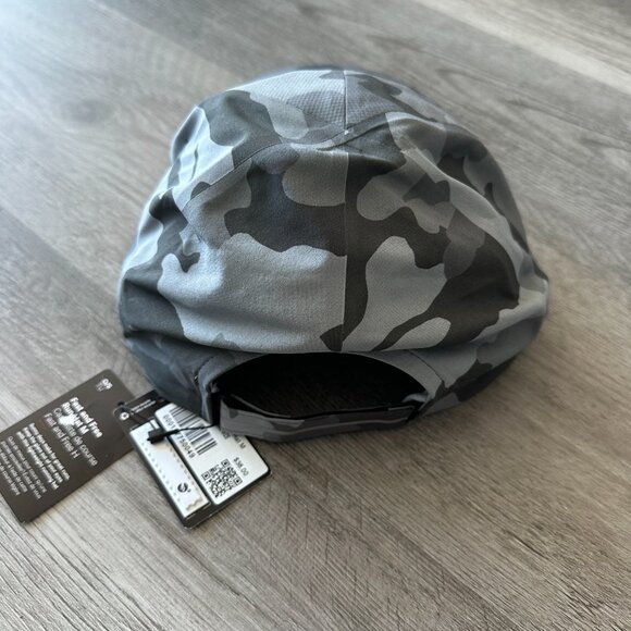 NWT Lululemon Fast Free Men’s Run Hat in Heritage 365 Camo Rhino Grey Multi OS - Picture 6 of 6